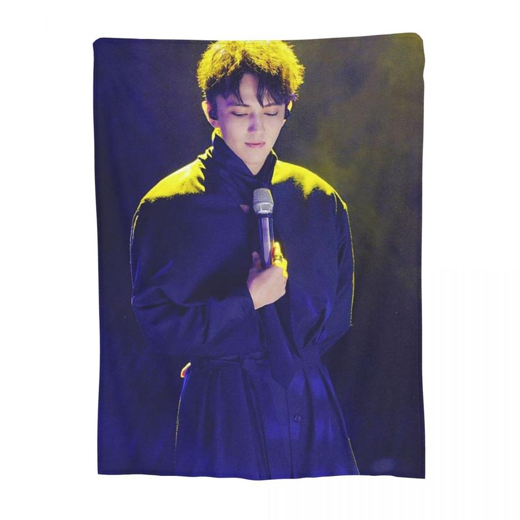 Новое поступление Пледы Singer Dimash Мягкий теплый фланелевый плед Покрывало для кровати Гостиной Пикника Путешествий Дома Дивана