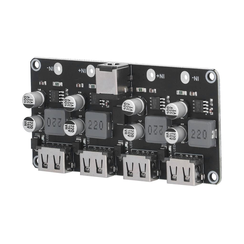 DC Buck Converter Module 4‑Way for QC2.0 QC3.0 Fast Charger USB Mobile Phone Charging Board