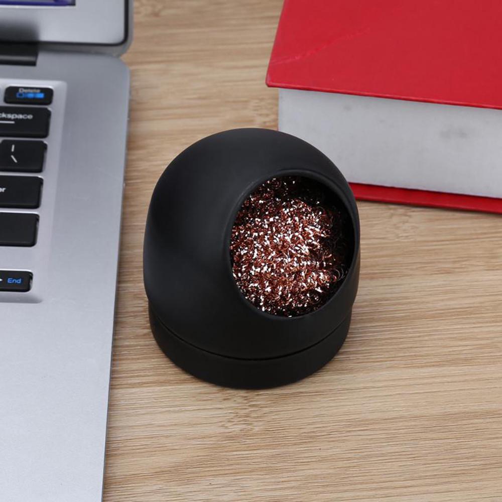 2 шт. Очиститель жала для паяльника, стальная проволока для чистки, шарик для сверхмощной сварки