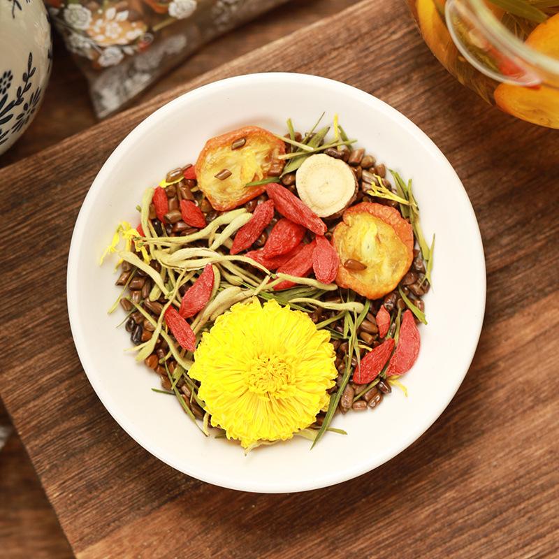 150g Chrysanthemum Cassia Seed Tea Honeysuckle Wolfberry Kumquat Licorice Tea
