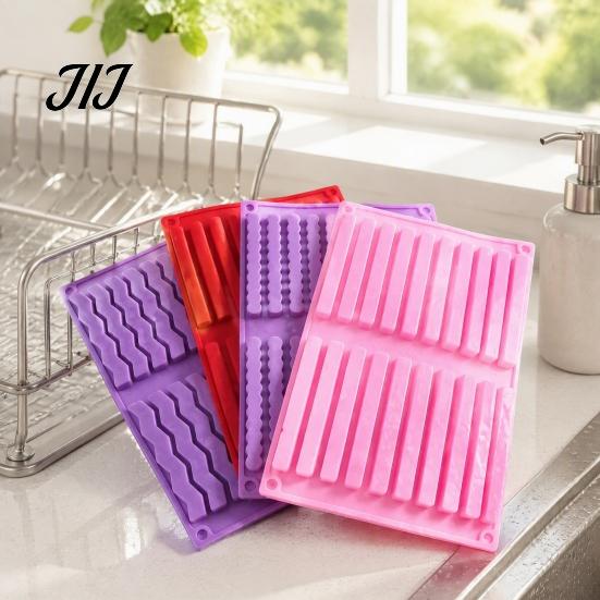 Kitchen Baking Supplies Silicone Chocolate Mold, 20 Cavities Non-stick Flexible Tray, Heat Resistant Reusable Tray Food-grade Mold for Homemade Candy