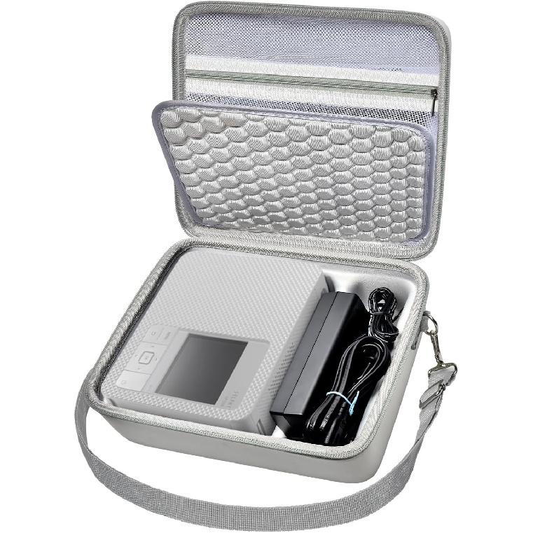 Чехол совместим с беспроводным компактным фотопринтером Canon SELPHY CP1500/CP1300/CP1200 и набором цветных чернил и бумаги/Сумка-органайзер для хранения аккумулятора