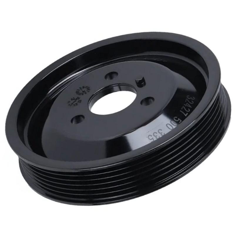 A16P-Power Steering Pump Pulley Water Pump Pulley For BMW E81 E87 116I 118I 120I E46 E90 E91 316I 318I E60 520 X1 E84 N46