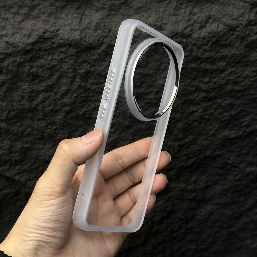 Металлический Акриловый Жесткий Защитный Чехол для Камеры Для Xiaomi 15 14 Ultra Pro 15Ultra Mi15 14Ultra Mi14 15Pro Прозрачный Матовый Бронированный Чехол