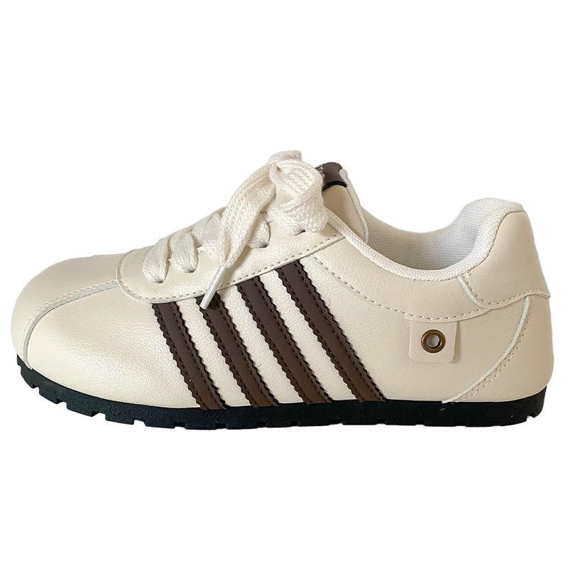 B3506 Puff Shoes Series/латексные стельки Mango Head Little White Shoes Женская обувь для скейтбординга Dexun Shoes 2024 Новинка Популярная