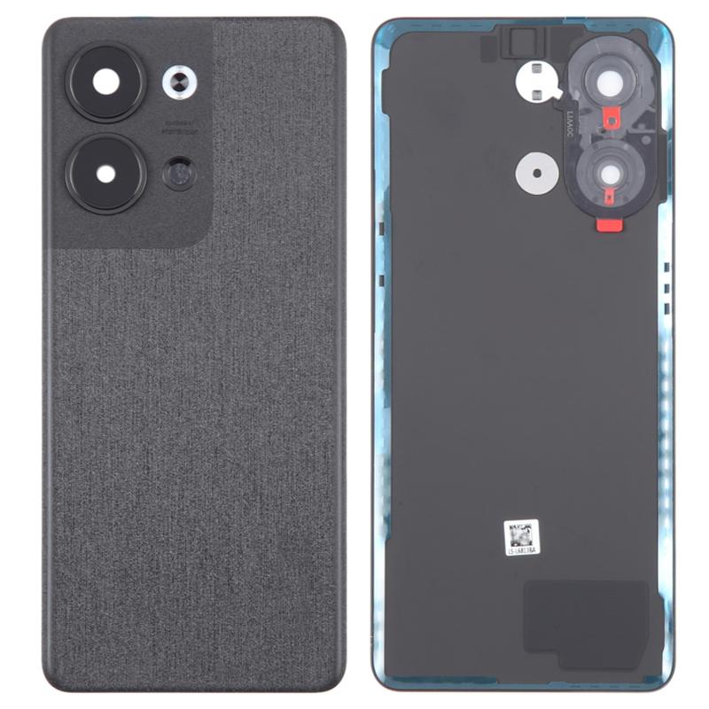 For Oppo Reno9 Pro 5G Battery Cover Matte Back Rear Housing with Camera Ring Cover Parts (without Logo)