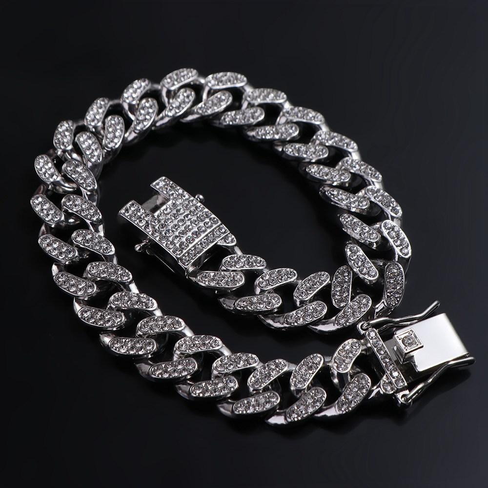 Metal Pet Supplies Fighting Necklace Dog Accessories Pet Chain Dog Jewelry Collar Necklace
