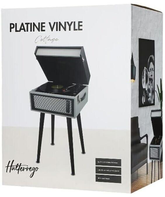 Plattenspieler Halterrego H Turn Cottage серый