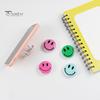 Mobile Phone Grip Holder Universal Foldable Round Cute Smiley Phone Folding Finger Expanding Stand for Desktop