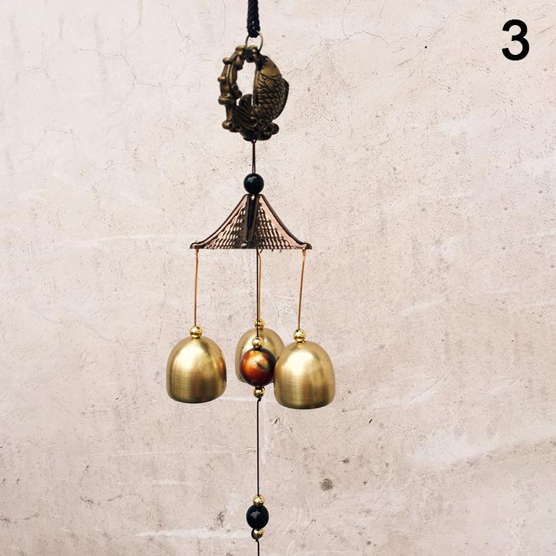 Antique Wind Chime Copper Yard Garden Outdoor Living Decoration Metal Wind Chime