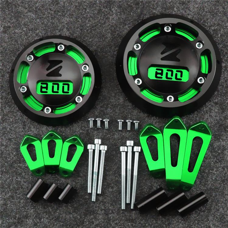 Для KAWASAKI Z800 крышка статора двигателя левая и правая боковая защита для Kawasaki Z800 2013- защитные крышки двигателя
