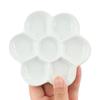 Ceramic Paint Palette Tray 6/7 Grid Mixing Colour Tray Porcelain Palette Watercolor Dish