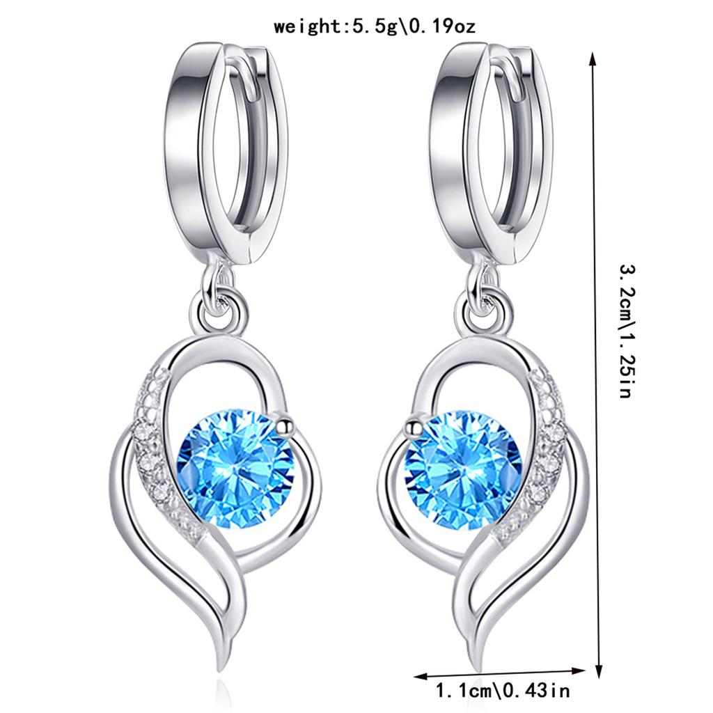 Полые серьги-подвески в форме сердца с буле из сплава искусственного циркона, женский аксессуар, идеально подходящий для повседневных и вечерних мероприятий