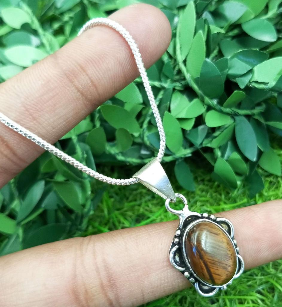 Драгоценный камень чароит 925 пробы посеребренный ожерелье цепь кулон ювелирные изделия NST-J2H15693