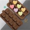 Forma Silicon Chocolate Candy Mold 19x10cm Brown TopBazar Baking Decorating Tool