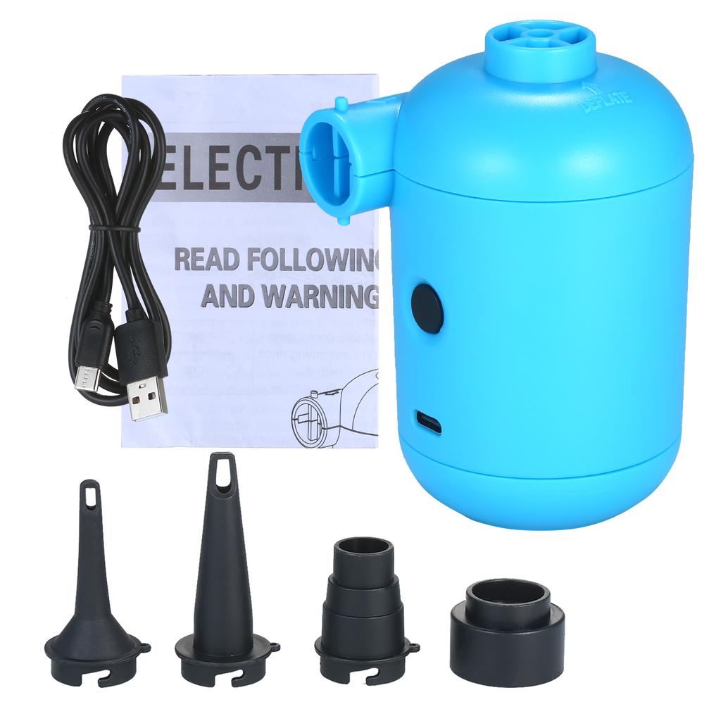 Портативный USB электрический воздушный насос, воздушный матрас, лодка, диван, автоматический воздушный надувной насос для автомобиля, кемпинга