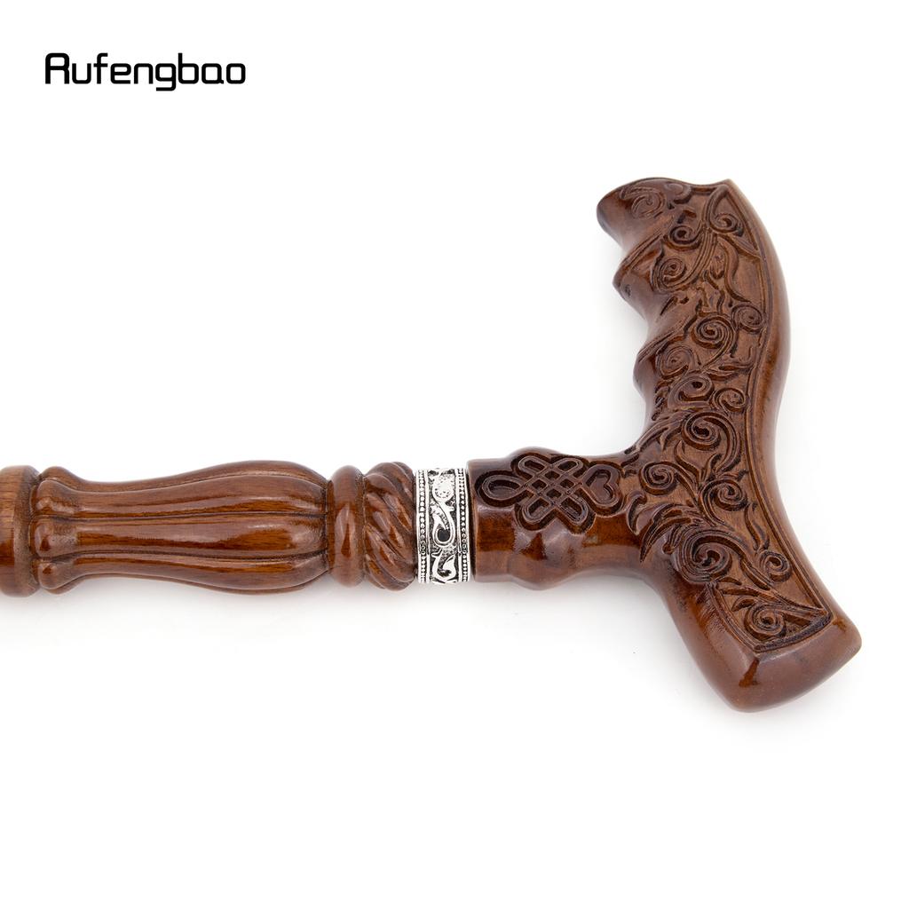 Tree Branch Brown Wooden Fashion Stick Decorative Vampire Cospaly Party Wood Walking Cane Halloween Mace Wand Crosier 93cm