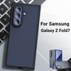 Чехол для Samsung Galaxy Z Fold7 Чехол для Samsung Galaxy Z Fold7 5G Роскошный Матовый ПК + ТПУ Ударопрочный Чехол на заднюю панель телефона Galaxy Z Fold7
