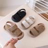 Baby Anti-Collision Closed-Toe Sandals – Soft Sole Shoes for Toddlers