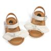 Summer Infant Baby Sandals Shoes PU Leather Bowknot Toddlers Newborn Girls Sandals Kids Girls Flat Footwear 0-18M
