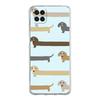 Чехол для телефона Samsung A13 A33 A35 A55 A73 A53 A23 A51 A71 A21S A12 A31 A41 A05s A03S A15 A25 A32 5G Обложка Такса Сосисочная собака