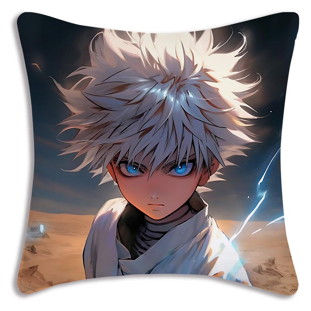 Аниме Для h-Hunter X HunterS Наволочки Мультяшные Диван Декоративные Домашние Двусторонние Печать Короткий Плюш Милая Наволочка