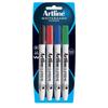 Artline Supreme Bullet Whiteboard Markers 4pk (Assorted)