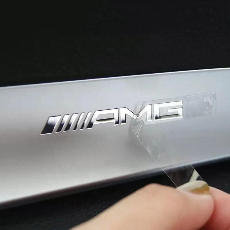 EVW5 2025 Hot Car Logo Stickers Metal emblem Accessories For Mercedes Benz AMG W206 W204 W205 W212 W213 W221 W222 W223 W251 W464 W240