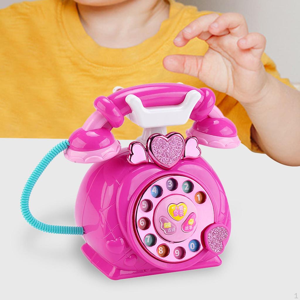 Мультяшный телефон игрушка двуязычный китайский английский обучающая машина для повествования развивающая обучаемость