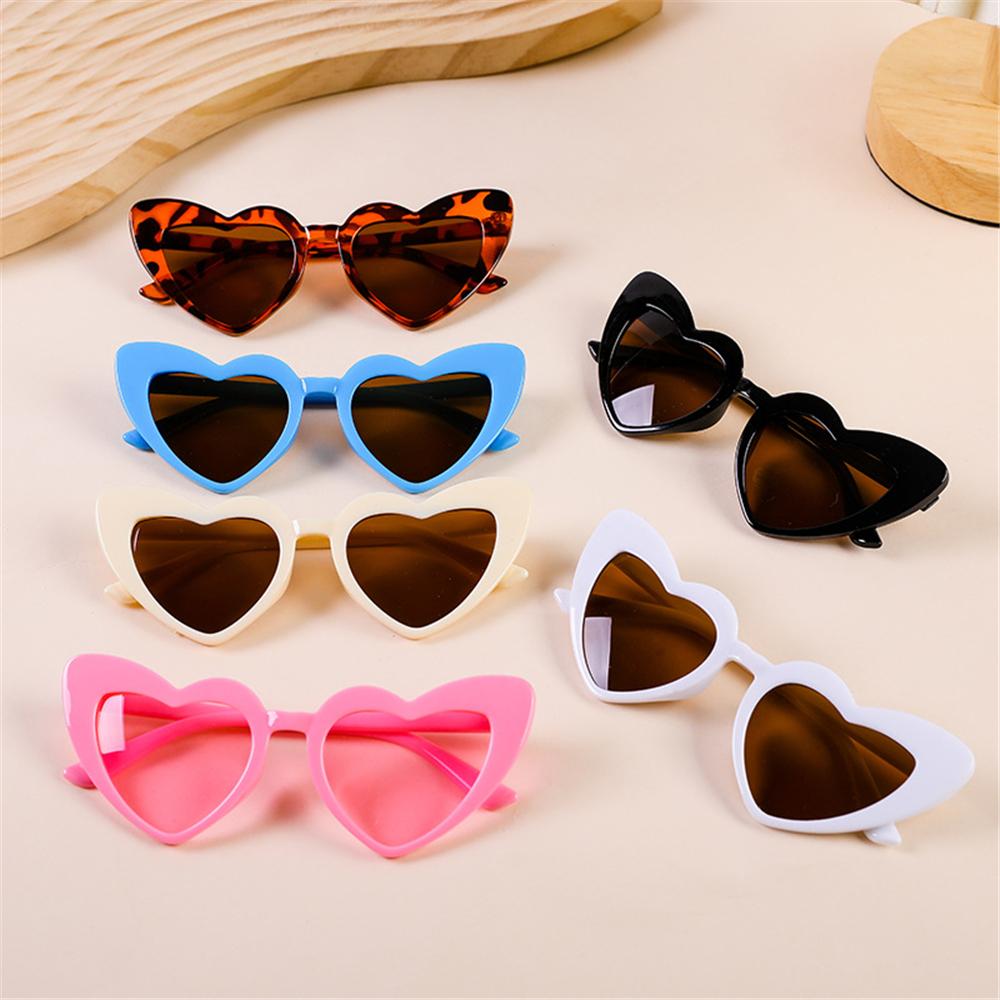 Kids Heart sun glasses Toddler sun glasses Vintage Heart-Shaped Glasses designed for Boys Girls 3-9 Years Outdoor Children Cartoon Eyewear