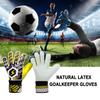 Training Football Gloves Thickened Football Goalkeeper Gloves Full Finger Hand Protection Breathable Sports Training Accessories