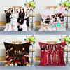 1 шт. KPOP T-ara Наволочка Квадратная Спальня Диван Отдых Комфорт Подушка Автомобиль Домашний Декор Наволочка 40x40