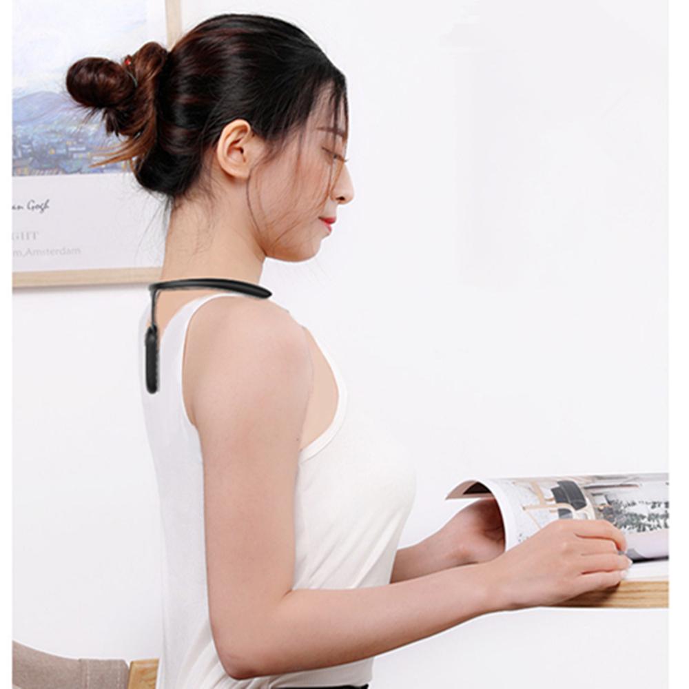 Ортопедический горб с вибрирующим напоминанием для осанки сидя на шее 3,7 В