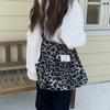 Новая простая сумка с леопардовым принтом, женская универсальная дорожная сумка большой вместимости, студенческая сумка-тоут для занятий, для ребенка и мамы