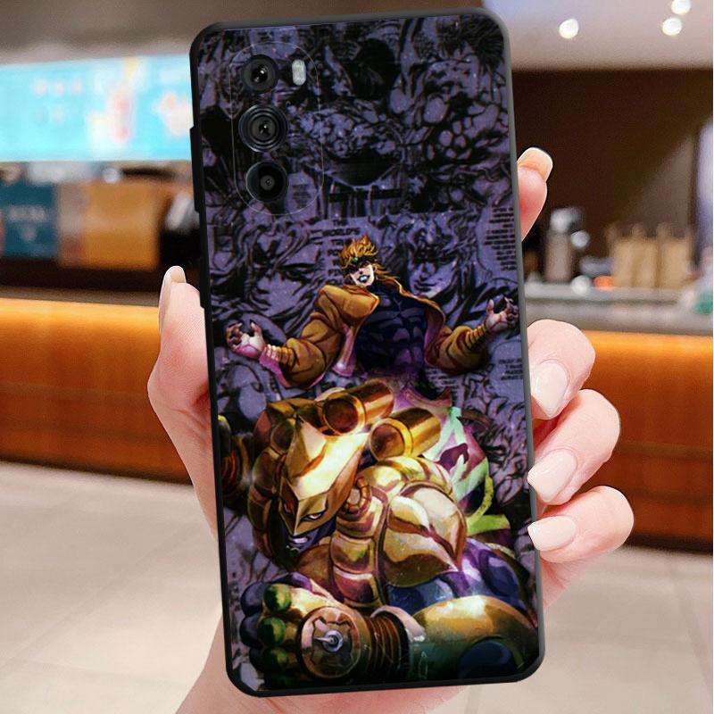Чехол для телефона Motorola Edge 50 40 Pro 60 50 40 30 Ultra Neo Fusion Moto G85 G72 G53 G54 G84 G13 G32 JoJo's Bizarre Adventure