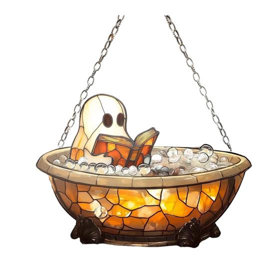 Призрак Ловец Солнца Акриловый Яркий Цвет Абажур Подвеска Вечеринка на Хэллоуин