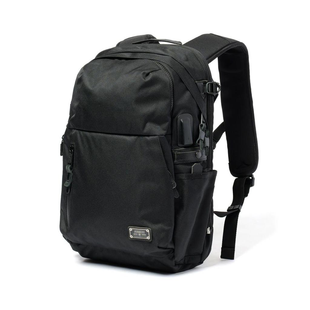 [Assob] Backpack CORDURA DOBBY 305D EXPANSION DAYPACKDaypack Black