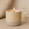Coffee Scented Candle Concrete Wooden Wick