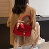 Wedding Bag High-end Small Bag Women's New Bridesmaid Bag Handbag Chain Red Wedding Bride Bag