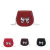 Trendy Mini Shoulder Bag For Kids With Stylish Leopard Print And Elegant Bow Design