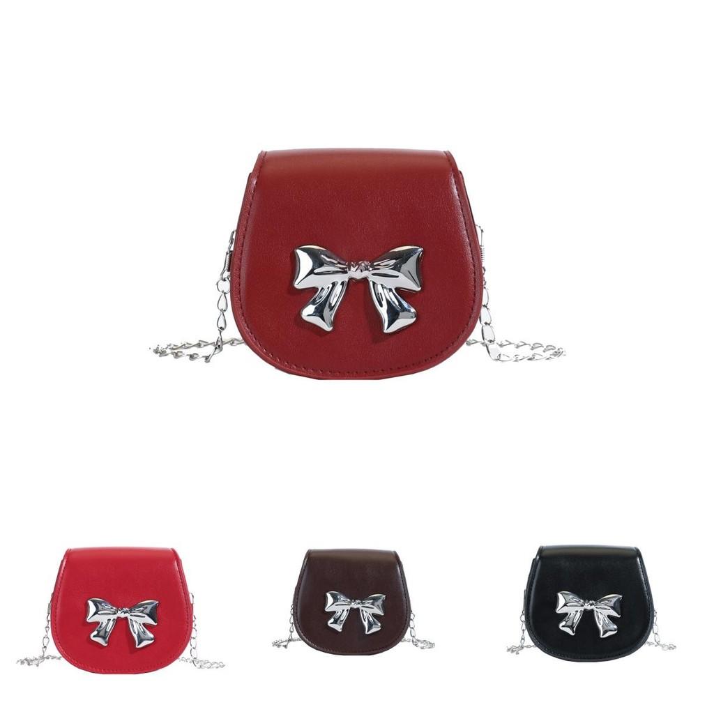 Trendy Mini Shoulder Bag For Kids With Stylish Leopard Print And Elegant Bow Design