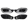 13434615 Car Interior Door Handle 12424725 Front Left And Right Chromeplate Handle For 2010 To 2015