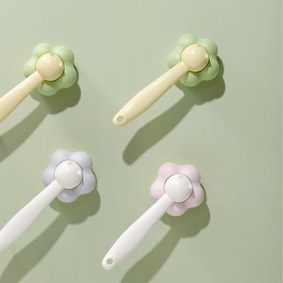 Новая цветочная щетка для обуви, щетка для стирки, съемная, многофункциональная щетка, высокоэстетичная щетка для обуви, длинная ручка с мягкой щетиной, для домашнего использования