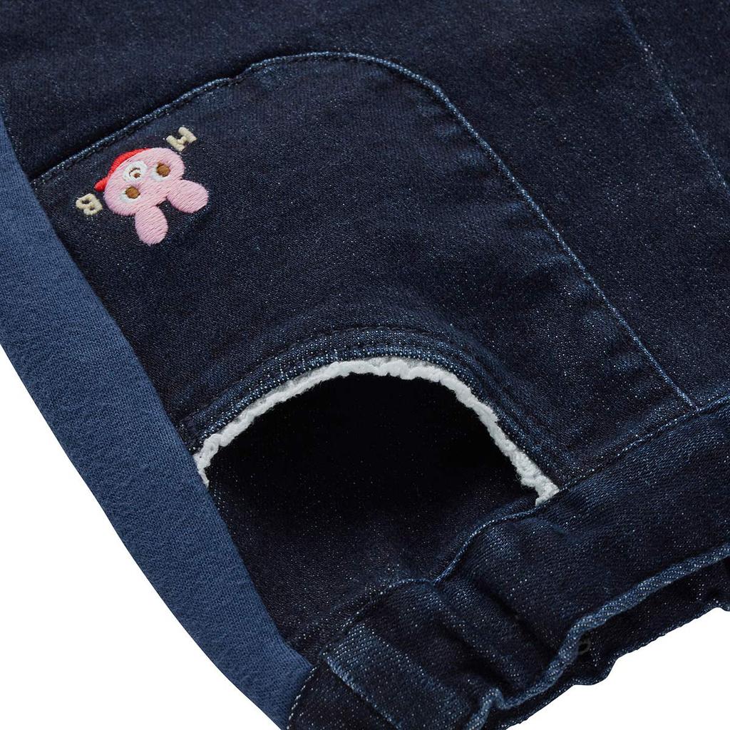 MIKIHOUSE HOT BISCUITS Stretch Denim Pants, 71-3205-453, 90cm, Indigo Blue