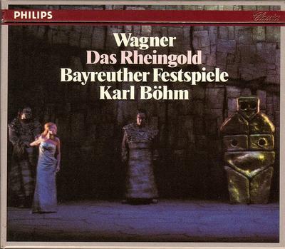 CD ВАГНЕР, БЁМ; БАЙРОЙТСКИЙ ФЕСТИВАЛЬНЫЙ ОРКЕСТР - Вагнер: Das Rheingold 4124752 Philips 1990 Германия Классика Б/у