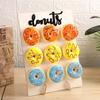 Wooden Donuts Wall Display Stand Holder - Candy Sweets Doughnut Rack For Party
