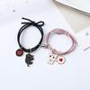 1 Pair Cat Couple Hand Rope Magnetic Bracelet Headband