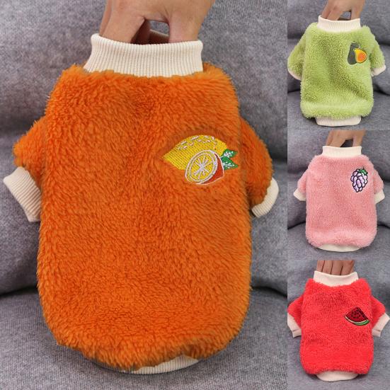 Удобная рубашка для собак, однотонная модная одежда для домашних собак, свитер