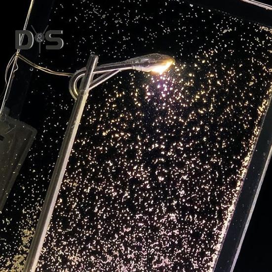 Снежная сцена Ночной светильник Энергосберегающий Снежный ночной уличный фонарь Украшение для помещений Снежинка Рождественские огни Подарок