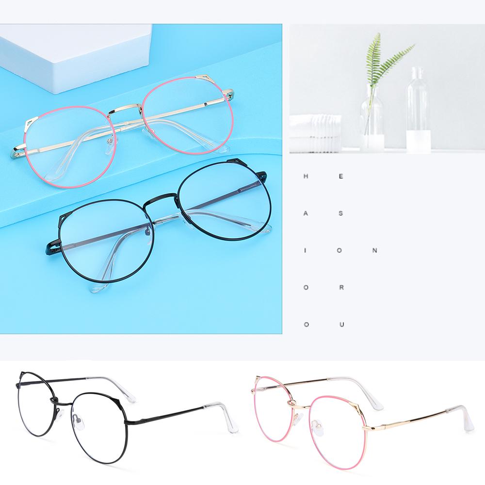 Защита глаз Сверхлегкая оправа Очки с защитой от синего света Компьютерные очки Очки с кошачьими ушками